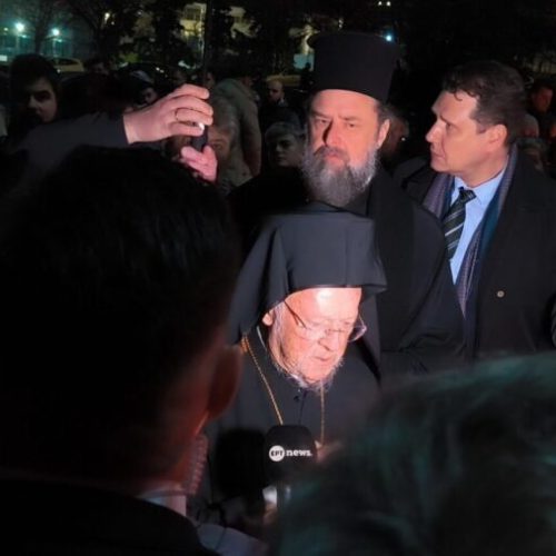 Στην Τούμπα ο Οικουμενικός Πατριάρχης Βαρθολομαίος