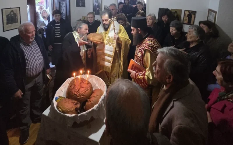 Πρώτη Θεία Λειτουργία στο σπίτι όπου μεγάλωσε ο Άγιος Παΐσιος στην Κόνιτσα