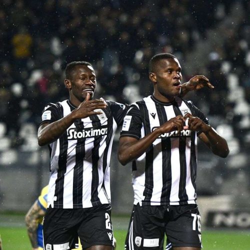 ΠΑΟΚ – Αστέρας Τρίπολης 2-0