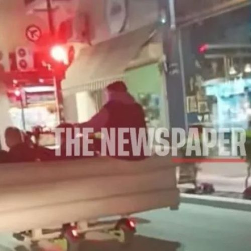 «Απίστευτο κι όμως Ελληνικό!»: Μετέφεραν ΚΑΝΑΠΕ πάνω σε ηλεκτρικά πατίνια (Φώτο)