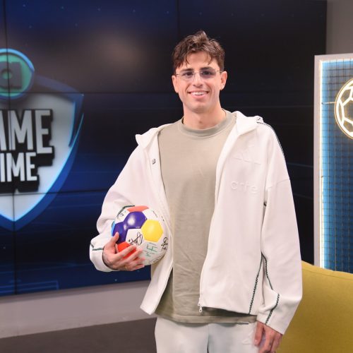 Ο Λάζαρος Ρότα στο Allwyn Game Time: «Να μείνουμε κορυφή, να γράψουμε ιστορία στην Ευρώπη»