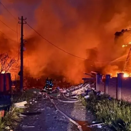 «ΚΑΤΑΙΓΙΔΑ» πυραύλων και drones πάνω από την Ουκρανία – Η «ΘΕΡΙΝΗ» επίθεση