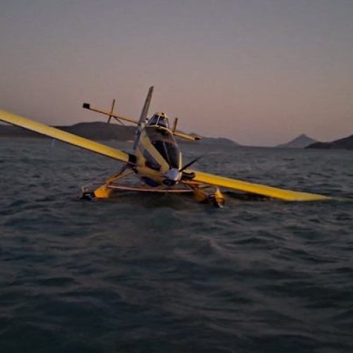 Αιτωλοακαρνανία: Αναγκαστική προσθαλάσσωση Air Tractor στον Αστακό