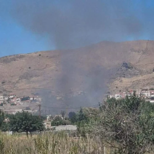 Φωτιά στη Λήμνο: Συναγερμός στην Πυροσβεστική για πυρκαγιά στο Θάνος