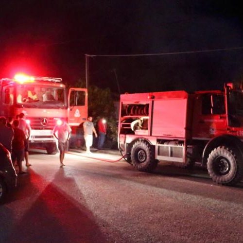 Χαλκιδική – ΠΥΡΚΑΓΙΑ στο Στρατώνι – Μεγάλη «κινητοποίηση» της Πυροσβεστικής