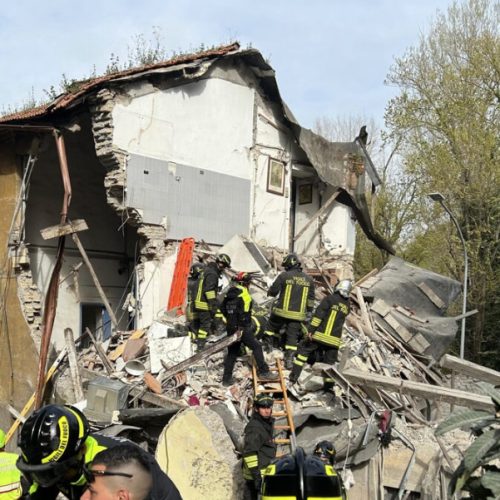 Ρώμη: Κτίριο ισοπεδώθηκε μετά από έκρηξη λόγω διαρροής φυσικού αερίου
