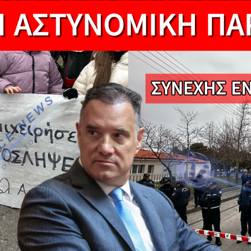 ΑΠΟΚΛΕΙΣΤΙΚΟ ΥΛΙΚΟ: ΟΡΓΗ ΣΤΟ ΑΜΥΝΤΑΙΟ ΠΡΙΝ ΤΗΝ ΑΦΙΞΗ ΓΕΩΡΓΙΑΔΗ – ΣΥΝΕΧΗΣ ΕΝΗΜΕΡΩΣΗ