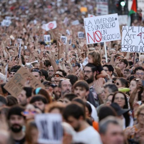 Ισπανία: Συνεχίζονται οι διαδηλώσεις σε όλη τη χώρα για την 87χρονη που της έκαναν έξωση