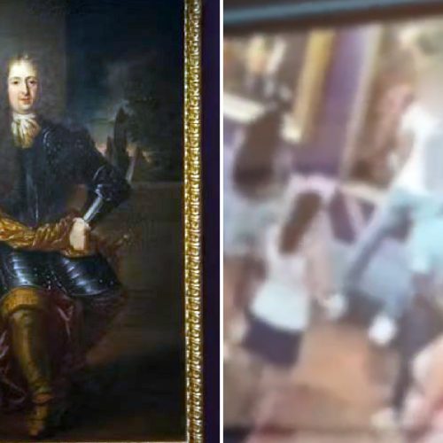 Τουρίστας «έγειρε λίγο» για selfie κ’ κατέστρεψε πίνακα του 17ου αιώνα (ΒΙΝΤΕΟ)
