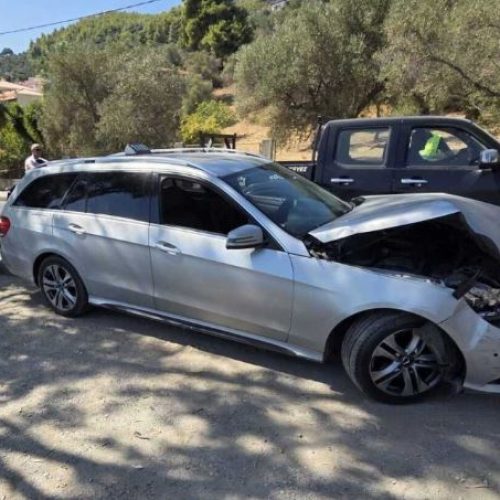 «Καραμπόλα» τεσσάρων οχημάτων με «τραυματισμό» στην Σκιάθο