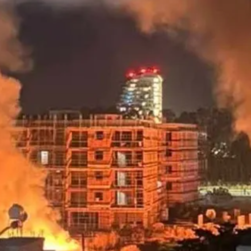 Φωτιά στο λιμάνι Λεμεσού – Ισχυρές εκρήξεις
