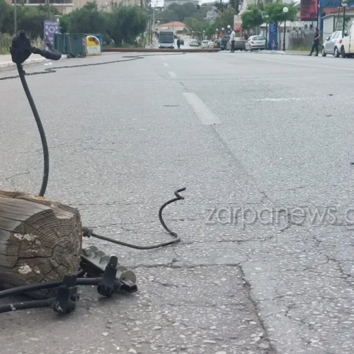 «ΘΥΕΛΛΩΔΕΣ ΧΑΟΣ» σε Χανιά και Ρέθυμνο – Δέντρα, στύλοι και φανάρια σωριάζονται! (ΦΩΤΟ)