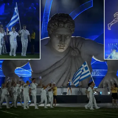 Μεσογειακοί Αγώνες 2026: Λαμπρή τελετή έναρξης στον Τάραντα με την Ελλάδα στην κορυφή