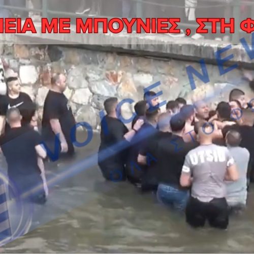 Ένταση στα Θεοφάνεια στη Φλώρινα: Συμπλοκή στο ποτάμι για τον Τίμιο Σταυρό (Βίντεο)