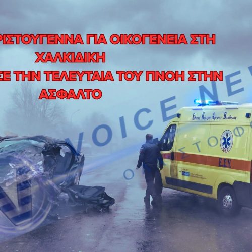ΧΡΙΣΤΟΥΓΕΝΝΑ ΒΥΘΙΣΜΕΝΑ ΣΤΟ ΠΕΝΘΟΣ – 7ΧΡΟΝΟΣ ΑΦΗΣΕ ΤΗΝ ΤΕΛΕΥΤΑΙΑ ΤΟΥ ΠΝΟΗ ΣΤΗΝ ΑΣΦΑΛΤΟ