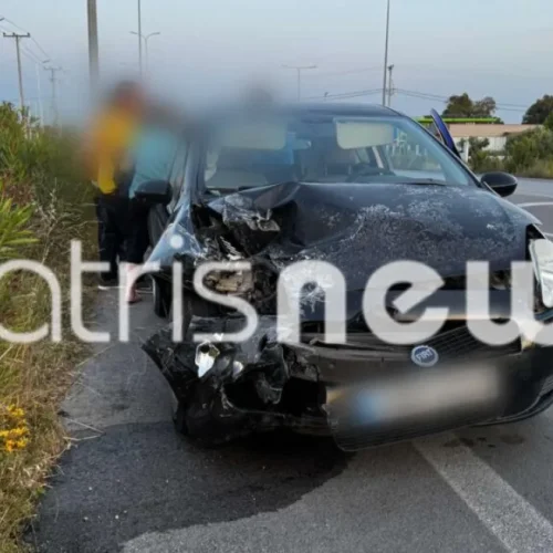 ΑΠΙΣΤΕΥΤΟ!  ΙΧ «στροβιλίζεται» και καταλήγει στην αυλή επιχείρησης – Δύο παιδιά στο νοσοκομείο