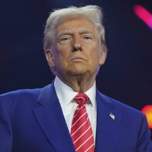 President-elect Donald Trump speaks at AmericaFest, Sunday, Dec. 22, 2024, in Phoenix. (AP Photo/Rick Scuteri)