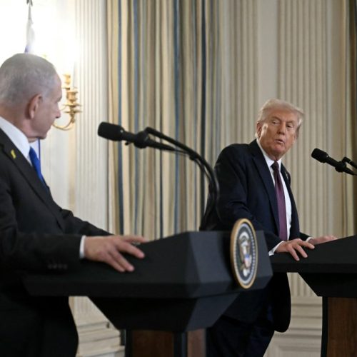 Λευκός Οίκος – Κοινές δηλώσεις Τραμπ – Νετανιάχου – «Ιστορική μέρα για την ειρήνη» λέει ο Αμερικανός Πρόεδρος (Δείτε live)