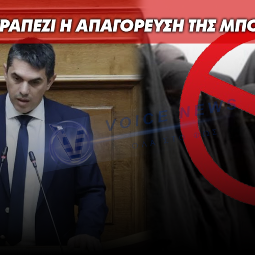 Φωτόπουλος έβαλε “φωτιά” στη Βουλή: Στο τραπέζι η απαγόρευση της μπούργκας στην Ελλάδα!
