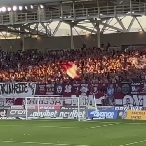 «ΚΡΑΤΟΣ Γ@@@@, Π@@@@ ΠΟΛΙΤΕΙΑ, ΔΕΝ ΗΤΑΝ ΑΤΥΧΗΜΑ ΗΤΑΝ ΔΟΛΟΦΟΝΙΑ!!» ΟΠΑΔΟΙ ΑΕΚ, ΛΑΡΙΣΑ ΟΛΟΙ ΜΑΖΙ! (ΒΙΝΤΕΟ)