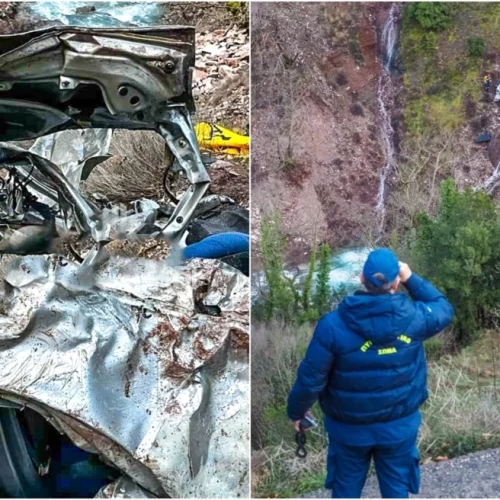 Άμορφη μάζα το ΙΧ που έπεσε σε χαράδρα 300 μέτρων στον Προυσό Ευρυτανίας – 59χρονος ο οδηγός που σκοτώθηκε