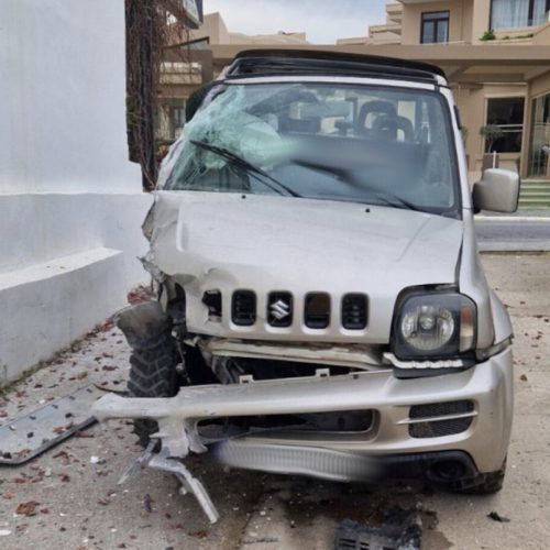 Χανιά: Νεκρός 37χρονος οδηγός σε σοβαρό τροχαίο στην Αγία Μαρίνα