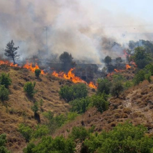 ΕΚΤΑΚΤΟ: Η Χίος στις φλόγες, οι Καρυές σε κίνδυνο –  Βρέθηκε μπιτόνι με βενζίνη!
