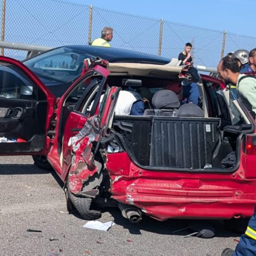 «ΣΟΚΑΡΙΣΤΙΚΟ» ΤΡΟΧΑΙΟ με «σοβαρό» τραυματισμό – ΛΕΩΦΟΡΕΙΟ «παρέσυρε» ΙΧ