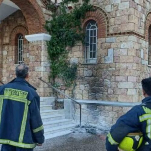 Στόχος εμπρησμού Ιερός Ναός στη Δάφνη